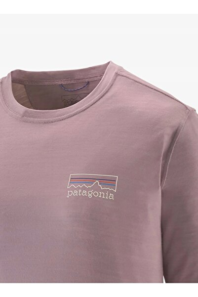 Patagonia Bluză de damă cu mânecă lungă Cap Cool Merino Graphic - Fitz Roy/vi...
