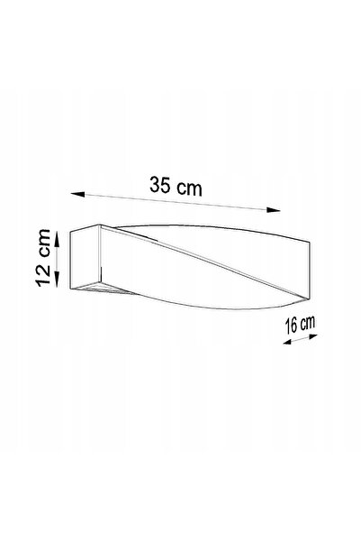 NO BRAND Aplică decorativă din ceramică albă MINI E27, 1x60W, IP20 Sollux Lig...
