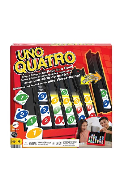 NO BRAND Cărți UNO Quatro, joc de logică pentru prieteni, petreceri și famili...