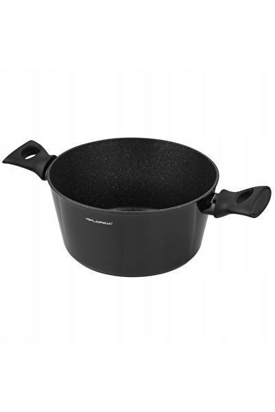 NO BRAND Oală din aluminiu Florina Magnum 24 cm, 4,2 L, cu capac, compatibilă...