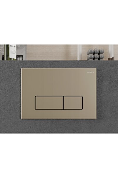 Mexen FENIX GEBERIT DUOFIX UP320 SIGMA GOLDEN Placă de acționare WC cu buton ...