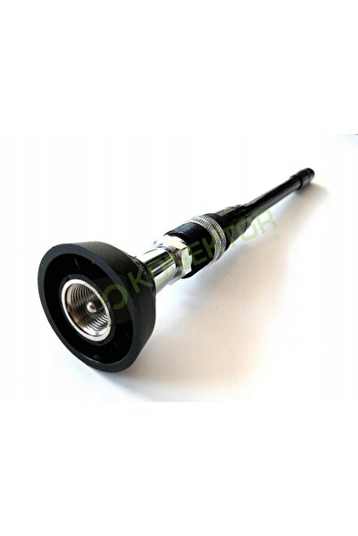 NO BRAND Antenă CB discretă Solarcon A108 25cm + adaptor PL