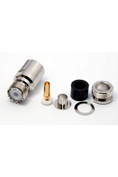NO BRAND Conector UHF tip twist-on (pentru mufă UC-1) pentru cablu RG-213, H-...