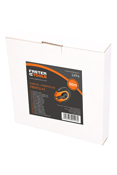 NO BRAND FASTER TOOLS ruletă din fibră de sticlă 50m KL.III