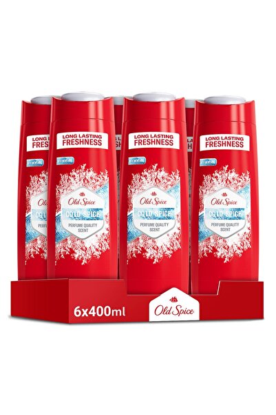 NO BRAND Old Spice Cold Spice Gel de duș și șampon pentru bărbați 3 în 1, 6 x...