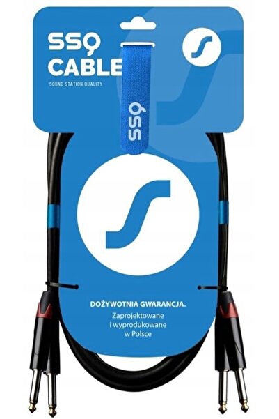 NO BRAND SSQ JMJM3 - cablu 2x Jack mono / 2x Jack mono
