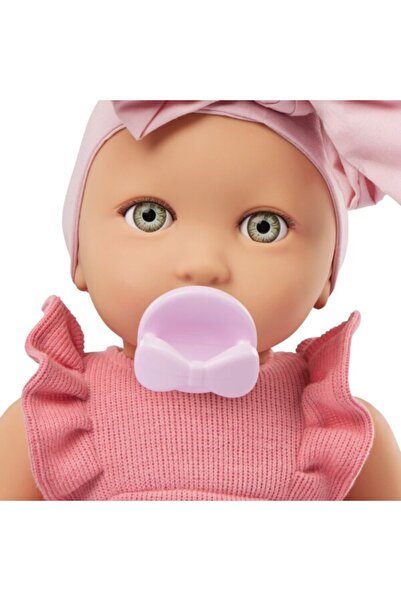 NO BRAND LullaBaby: Păpușă NIEMOWLĘ cu o suzetă, într-o salopetă și o bentiță...