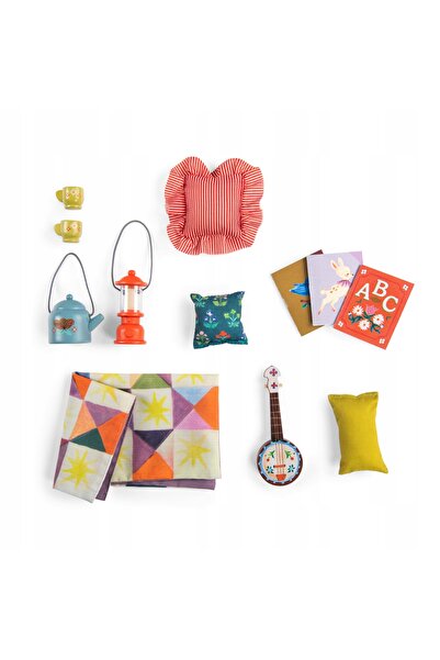 Moulin Roty Pătură de picnic cu accesorii LES MINOUCHKAS 681106