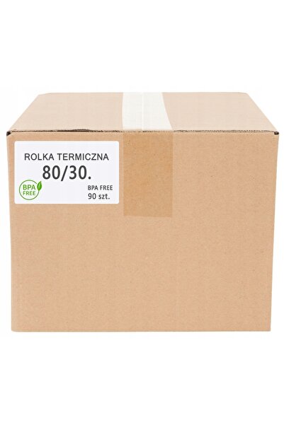 Eureka Rolă termică 80x30 pentru casă de marcat, imprimantă fiscală 80mm /30m...