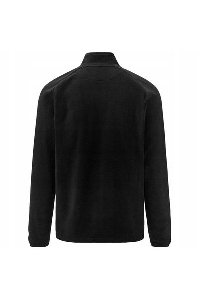 Kappa Fleece cu fermoar Viarella negru 005 L