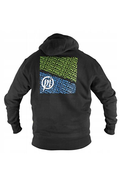 NO BRAND Hanorac de pescuit Preston negru 3XL Cadou pentru pescar