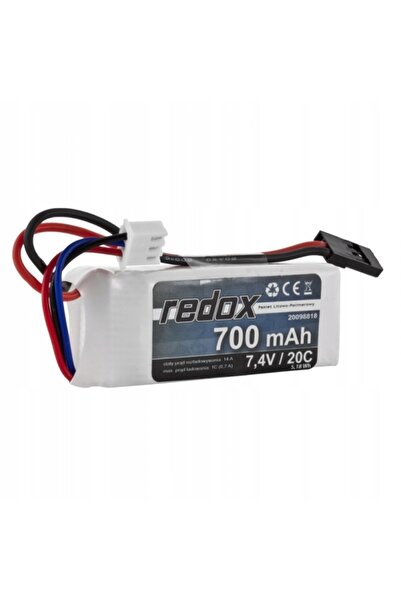 NO BRAND Redox 700 mAh 7,4 V 20C (conector JR) – pachet LiPo