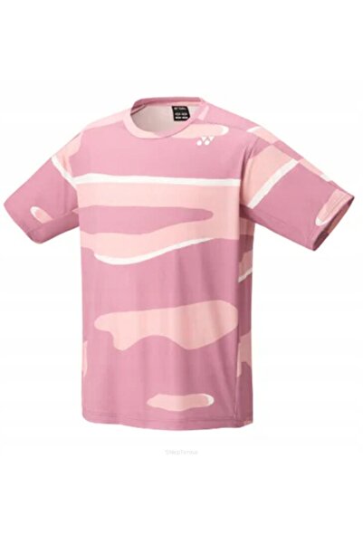 YONEX Tricou de tenis de antrenament roz XL