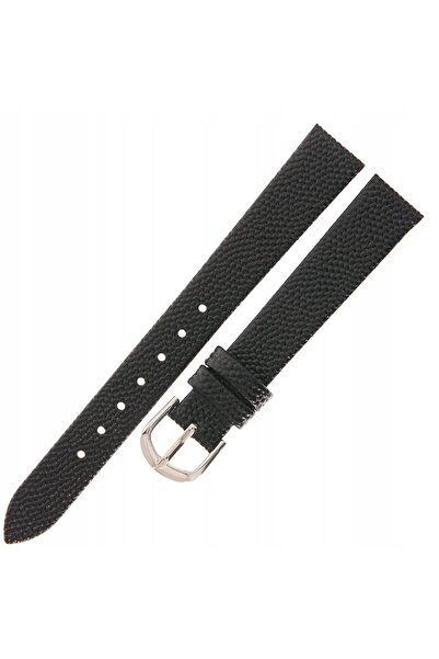 PACIFIC W42 - Negru - 14mm - Curea de ceas din piele texturată