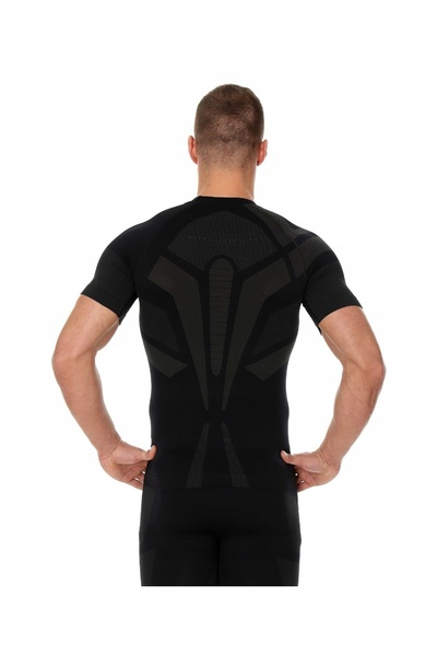 Brubeck Tricou termic bărbați DRY negru S