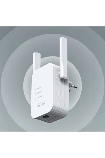 NO BRAND Amplificator repetor de semnal Wi-Fi LAN 2.4/85 GHz AP 2 Antene WISP...