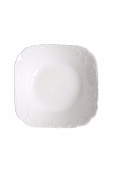 NO BRAND Bol de salată pătrat 24cm Rococo 0001