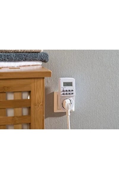 Brennenstuhl BAT Timer Programabil DZ 20 Temporizator Digital 16A IP20 LCD