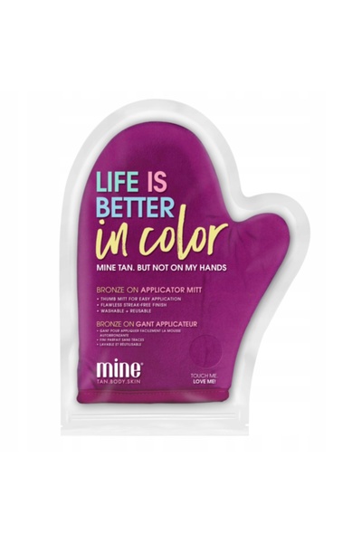 NO BRAND Kit Spumă Autobronzantă 200ml MineTan Double Dark + Mănușă