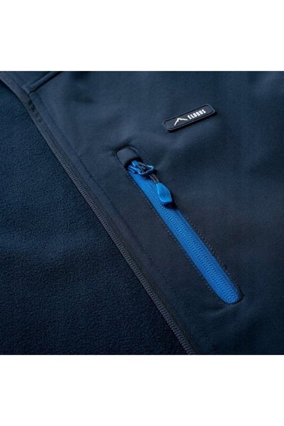 ELBRUS Jachetă softshell pentru bărbați cu glugă IVER XL NEGRU MEMBRANA 8000