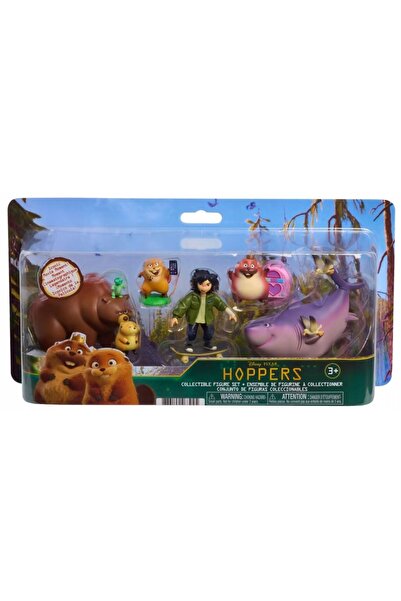 We Just Play With Cards Hopnıci - Set de 5 Hoppers 46394 beaver beavers