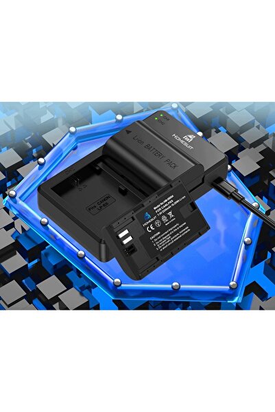NO BRAND Homesuit Set de baterii LP-E6 LP-E6N cu baterie de 2200 mAh și încăr...
