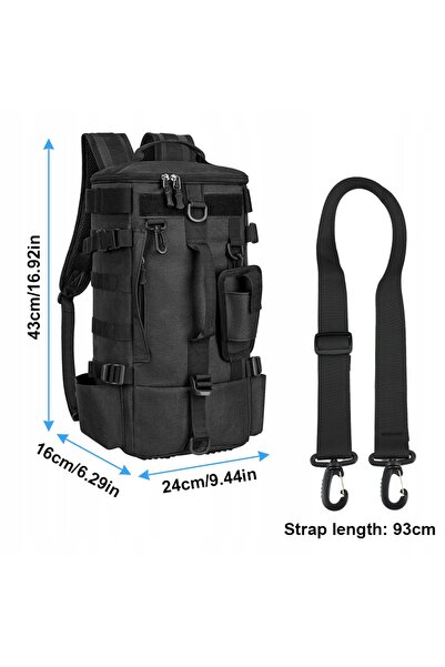 NO BRAND Rucsac de drumeție pentru exterior, impermeabil, multifuncțional, pe...