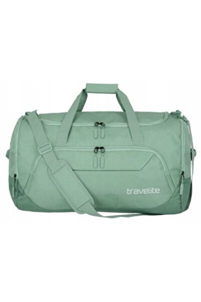 NO BRAND Travelite Kick-off L / 73 l geantă de călătorie de umăr - verde salvie