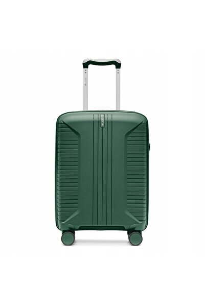 NO BRAND Valiză Puccini Berlin Cabin - Verde
