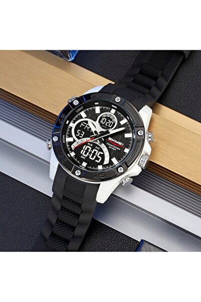 Skmei Ceas de mână bărbătesc skm.124761c.mn, ceas sport electronic multifuncț...