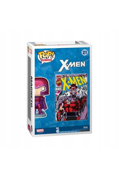 Funko Pop Figurină Funko Pop! X-Men Magneto # 21 Copertă de lux din plexiglas