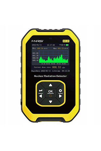 NO BRAND Contor Geiger, detector de radiații nucleare, dozimetru LCD FNIRSI G...