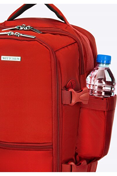 NO BRAND Wittchen Free on Board Rucsac Multifuncțional 2-în-1 - Roșu