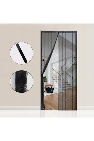 NO BRAND Plasă magnetică împotriva țânțarilor pentru uși de balcon, 110 x 230...