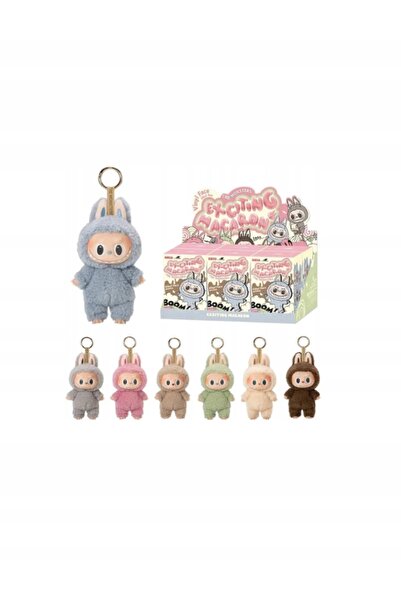 NO BRAND Pop Mart Labubu Monsters din material textil 20 cm 8 ani +
