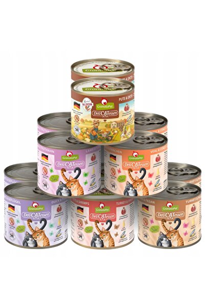 NO BRAND GranataPet hrană umedă pentru pisici, pește, amestec de 6 arome, set...