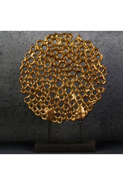 NO BRAND Figurină decorativă Doria (01) 28 x 7 x 37 cm aurie