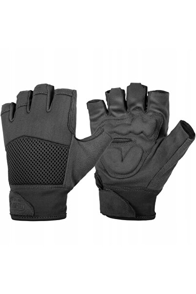 NO BRAND Mănuși tactice de tir fără degete Helikon semi-degete Mk2 Negru M