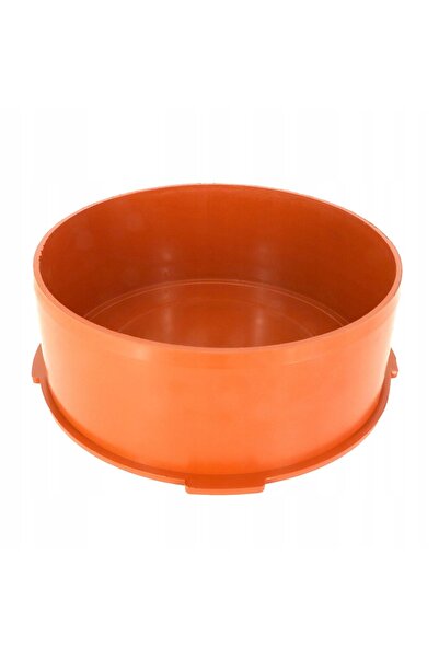 NO BRAND Dop de canalizare din PVC 250 PORTOCALIU