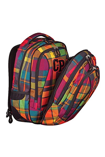 NO BRAND Rucsac școlar cu multiple compartimente, termoizolant, multicolor, 29 L