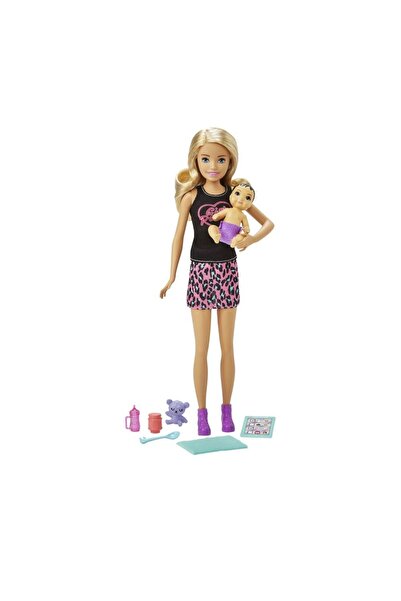 Barbie PĂPUȘĂ NANNY TIPPER, BEBE GRP13