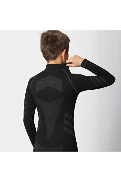 NO BRAND LADEHEID tricou termic Lenjerie termică pentru copii negru 146-152