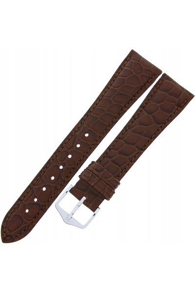 NO BRAND Curea de ceas din piele HIRSCH ARISTOCRAT 20 mm