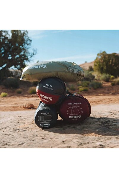 NO BRAND Perna de călătorie Klymit Drift Pillow Regular - verde/verde