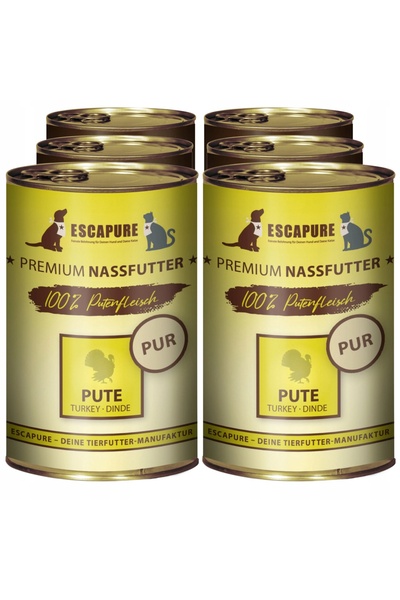 NO BRAND Escapure Pute Pur hrană umedă complementară pentru câini și pisici, ...