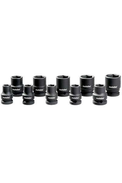 Metabo Set de chei tubulare de impact 1/2 10-24mm 628831000