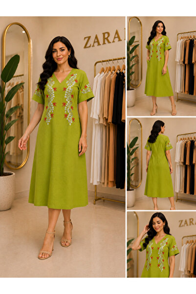 BelleWear فستان ميدي