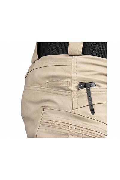 NO BRAND Pantaloni tactici de luptă pentru bărbați Helikon UTP Rip Stop Albas...