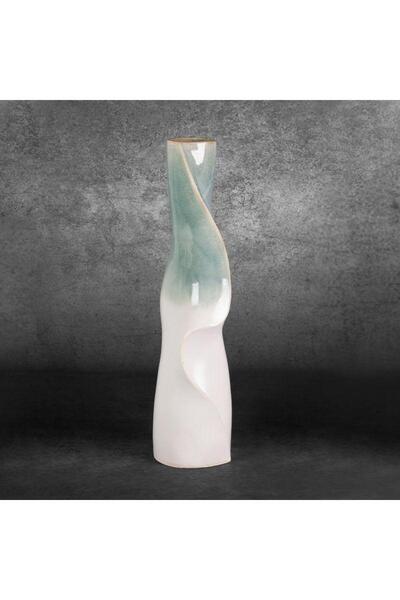 NO BRAND WAZON DECORATIV LIANA (01) 14 X 13 X 47 CM CREAM