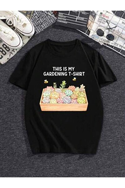 k222 تي شيرت نسائي بطبعة "This Is My T-Shirt"، قميص كاجوال بأكمام قصيرة وياقة...